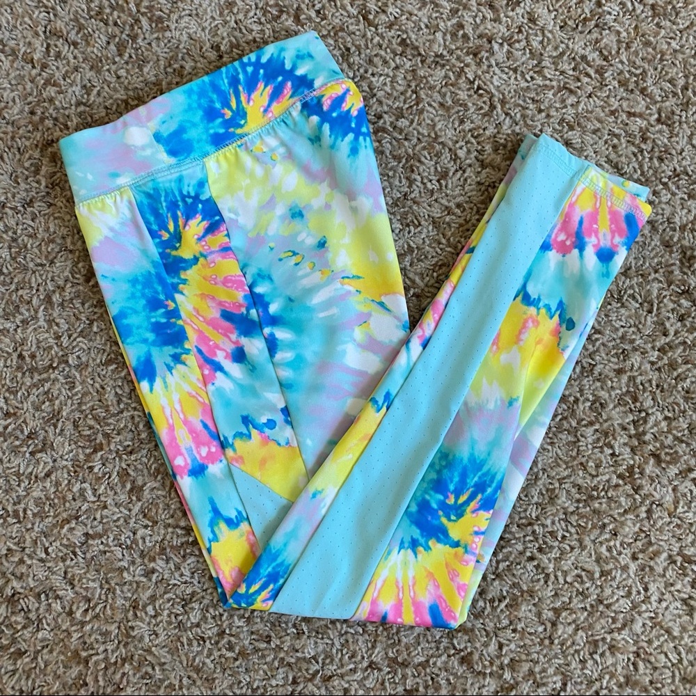 More Than Magic Tie-Dye Swirl Rainbow Leggings